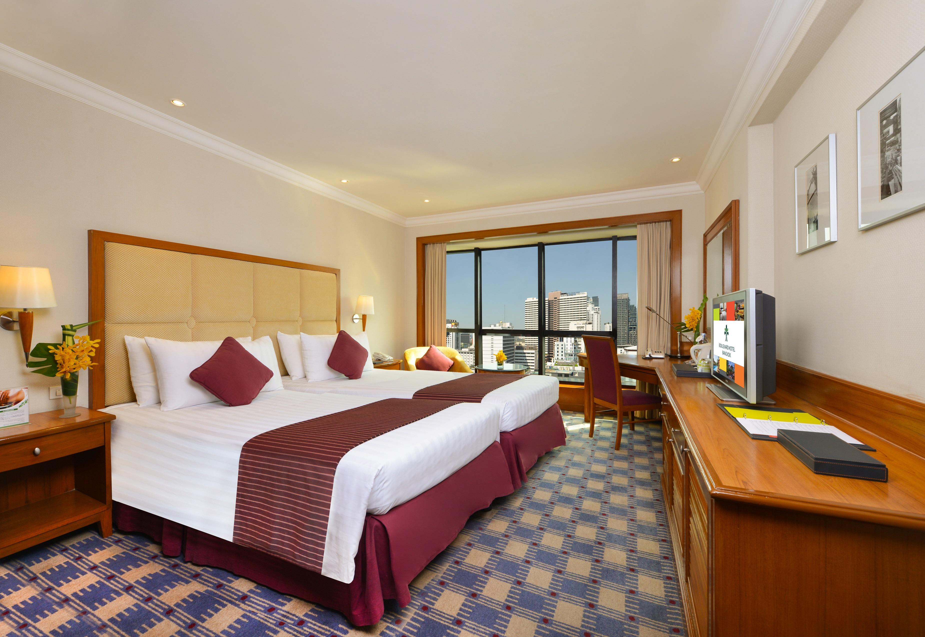 Nh Bangkok Sukhumvit Boulevard Buitenkant foto A room at the hotel